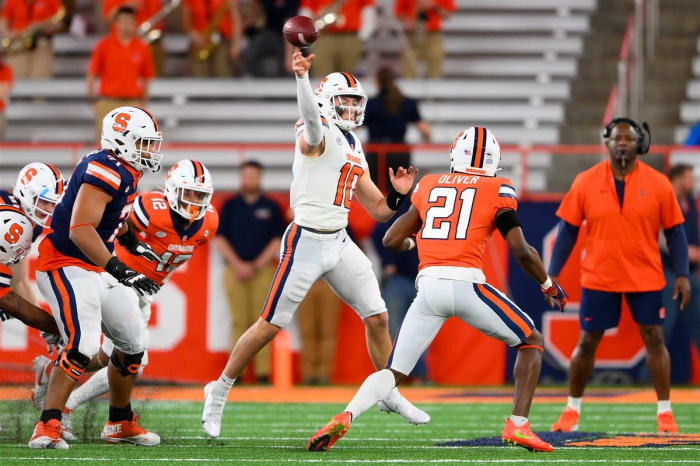 Justin Lamson, Syracuse QB transfer